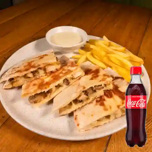 Combo Sandwich Pollo Champiñon +Cocacola Orig 400ml