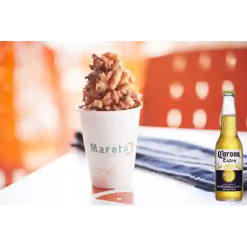 Combo Cóctel Mixto + Cerveza Corona Bot. 355ml