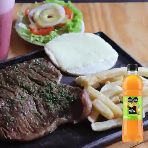 Punta de Anca +Del Valle Frutal Mandarina Piña 500ML
