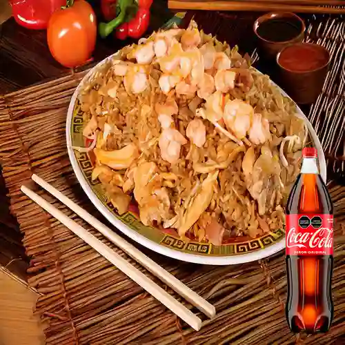 Combo Chau Fan Casa 3-4 Pers + Coca-Cola Orig 1.5L