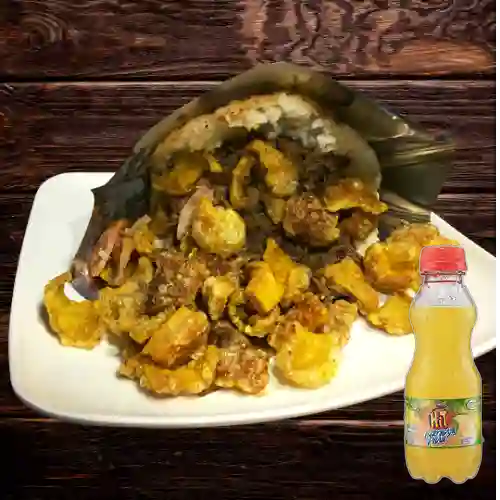 Combo Arepa con 4 Opciones + Hit Naranja Piña 300 ml