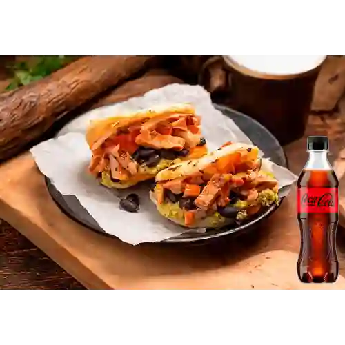 Combo Arepita Súper Paisa + Coca-Cola ZERO 400ml