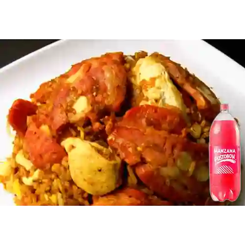 Combo Arroz Ranchero Familiar + Manzana 3 l