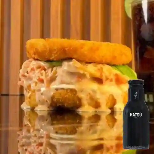 Combo Sushi Burger + Te Hatsu Negro