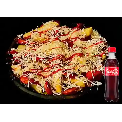 Combo Salchiranchera + Coca-Cola Sabor Original 400 ml