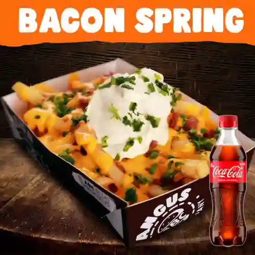 Combo Bacon Spring + Coca Cola Original 400 ml