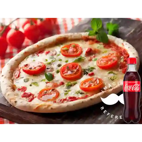 Combo Pizza Napolitana Junior +Cocacola Orig 400ml