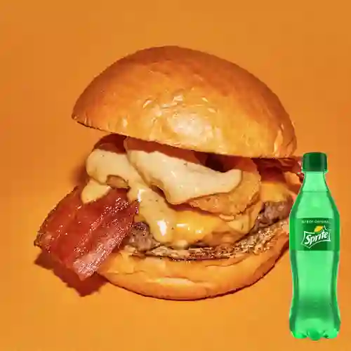 Combo Hamburguesa Fat Chipotle + Sprite 400ml
