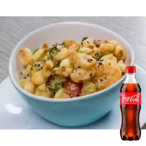 Combo Ceviche Ají Amarillo + Coca Cola Original 400 ml