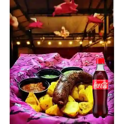 Combo Chorizo de Cerdo +Cocacola Orig 400ml