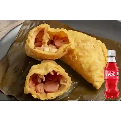 Combo Empanada D' Ranchera + Kola Román Original 250ML