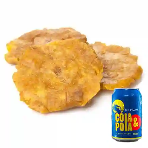 Combo Patacón + Cola & Pola 330 ml