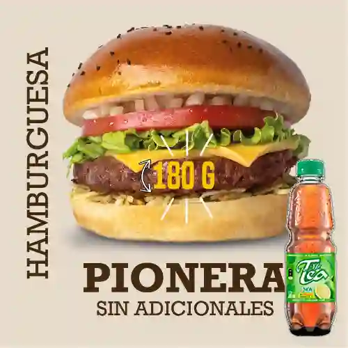 Combo Hamburguesa Pionera 180 G + Mr Tea Limón 500 ml