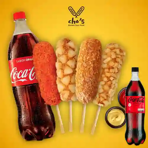 Combo Big Cho's + Coca Cola Sin Azúcar 1.5L