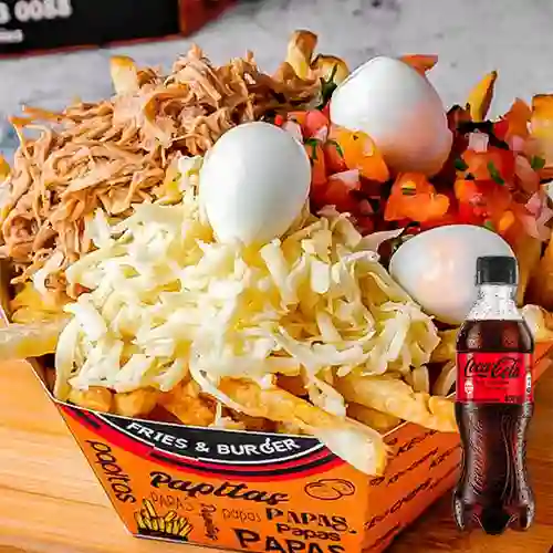 Combo Ke Chicken + Coca Cola Sin Azúcar 400 ml