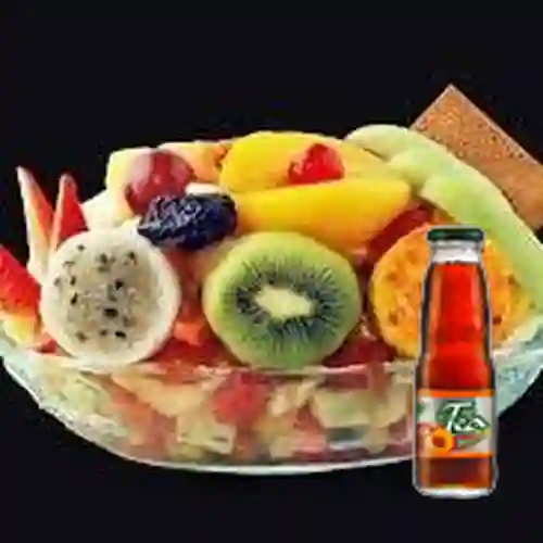 Combo Ensalada Natural + Mr Tea Durazno 300 ml
