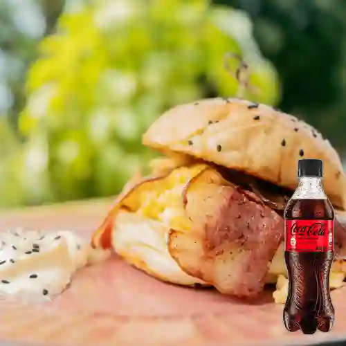 Combo Beagle Burger + Coca Cola Sin Azúcar 400 ml