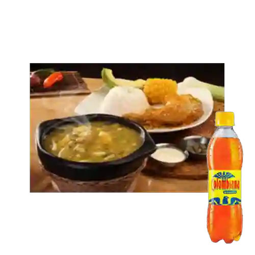 Combo Ajiaco (Sábados y Domingos) + Colombiana 350 ml