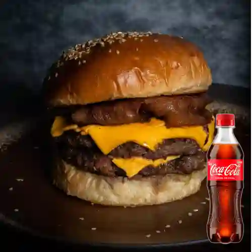 Combo Double Cheese&Bacon +Cocacola Orig 400ml
