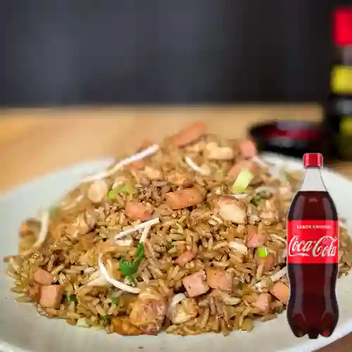 Combo Arroz Chino (3 Personas) + Cocacola Orig 1.5l