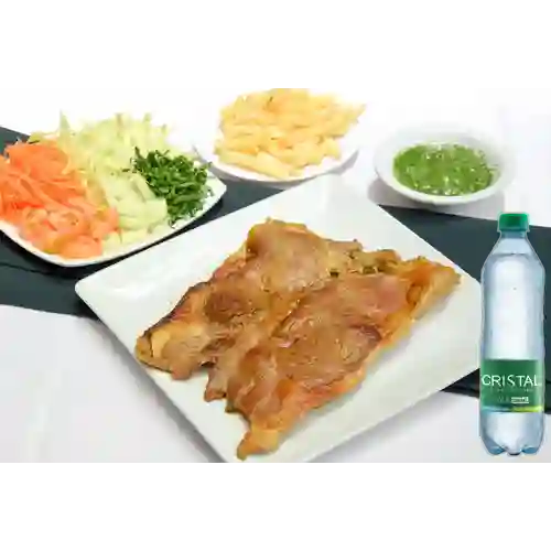Combo Churrasco 450 gr + Cristal Con Gas 600 ml