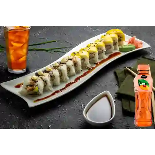 Combo 1 de Sushi + Fuze Tea Durazno 400ML
