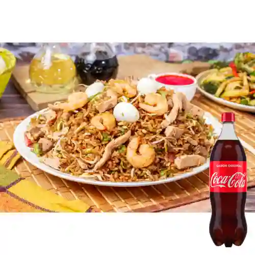 Arroz Chow Fan Especial Grande +Cocacola Org 1.5l