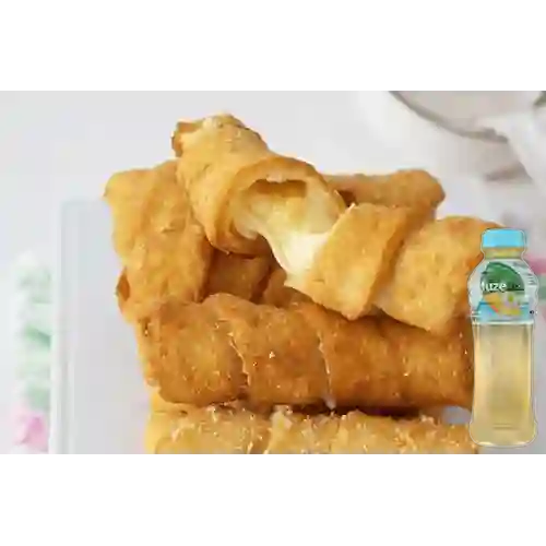 Combo Tequeño de Queso +Fuzetea Mango Manzanilla 400ML
