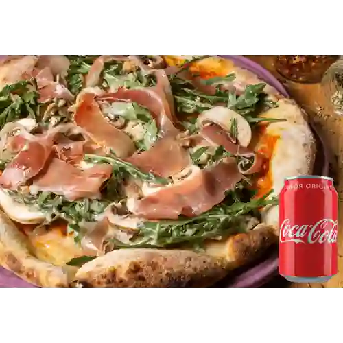 Combo Pizza Macarena + Coca-Cola Sabor Original 330 ml