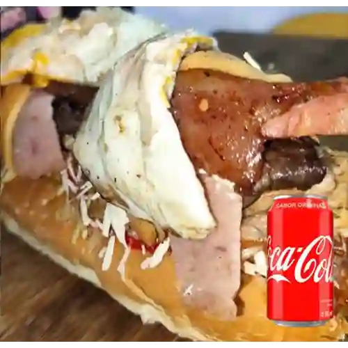 Combo Rey Super + Coca Cola 355 ml