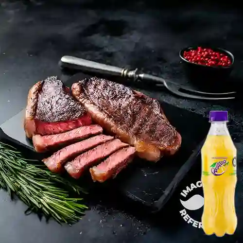 Combo Carne a la Parrilla + Quatro Original 400ML