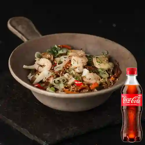 Combo Frutos Del Mar + Coca Cola Original 400 ml