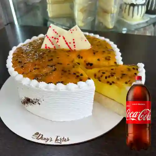 Combo Fantasía de Maracuyá Libra +cocacola Orig 3 l