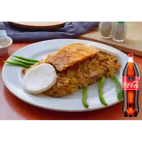 Combo Lechona 500 gr + Coca Cola Original 1.5 l