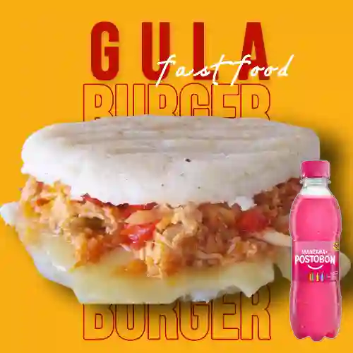 Combo Arepa de Pollo + Manzana 250 ml