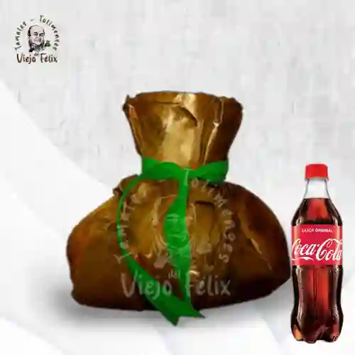 Combo Tamal Súper + Coca Cola Original 500ml