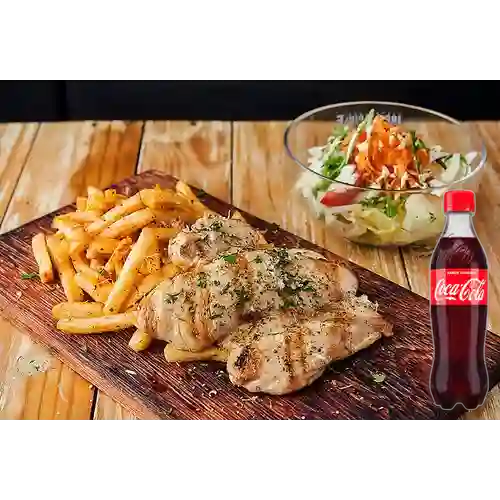 Combo Filete de Pollo +Cocacola Orig 400ml