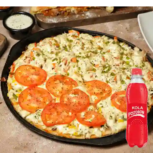 Combo Vegetariana + Kola Postobón 400 ml