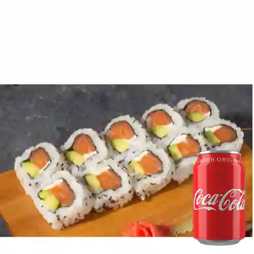 Combo Philadelphia Roll + Coca Cola Original 330ML