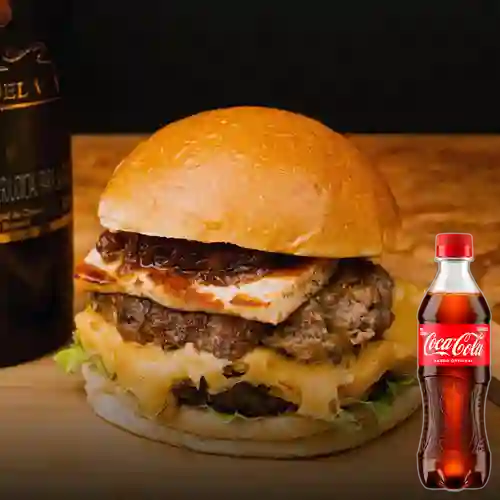 Combo Hamburguesa Leyenda + Coca Cola Original 400 ml