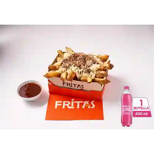 Combo Papas Amañadas + Postobón Manzana 400 ml