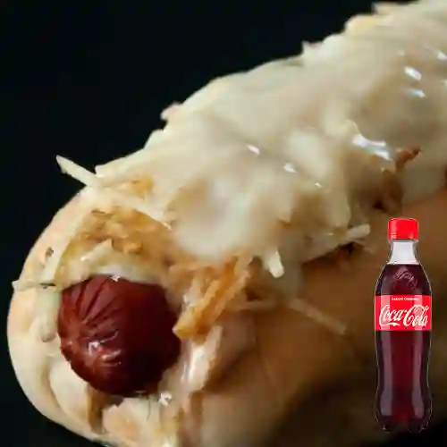 Combo Perro Gringo + Coca-Cola Sabor Original 400 ml