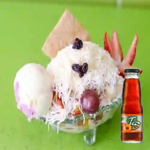 Combo Ensalada Junior + Mr Tea Durazno 300 ml