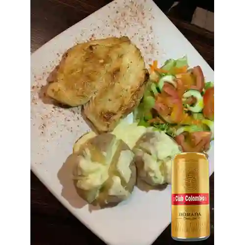 Combo Pechuga El Zipa + Club col. Dorada Lta 269ml