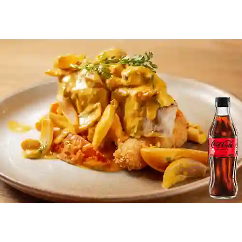 Combo Róbalo a la Mariscala +Cocacola S/az 300ML