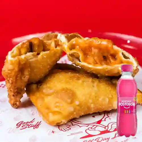 Combo Pastel de Pizza + Postobón Manzana 250 ml