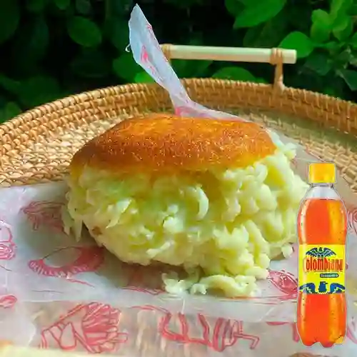 Combo Arepa de Choclo Especial + Colombiana 400 ml