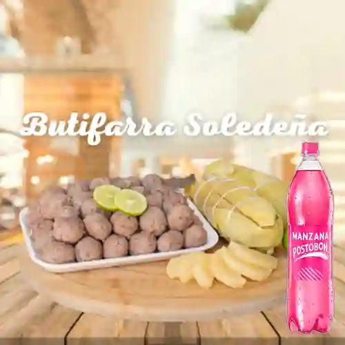 50 Butifarras Listas para Consumir +Postobon Manzana 1l