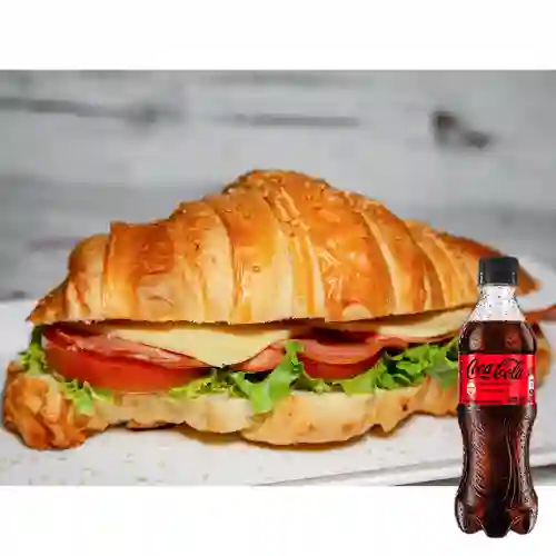 Combo Desayuno Italiano + Coca Cola Sin Azúcar 400 ml