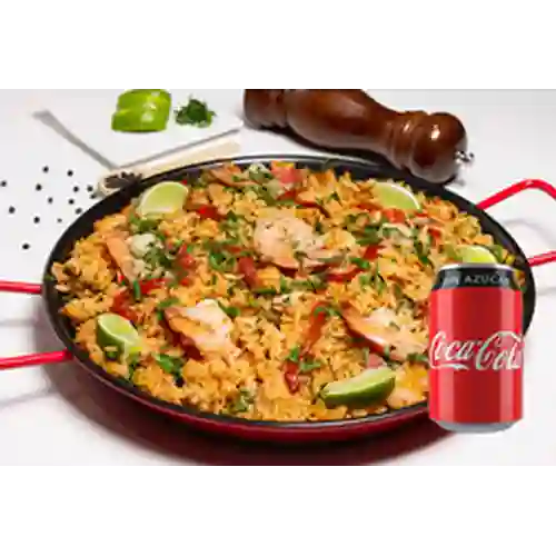 Combo Paella a la Valenciana + Coca- Cola Zero